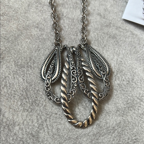 Carolyn Pollack Silver Necklace - Picture 2 of 4